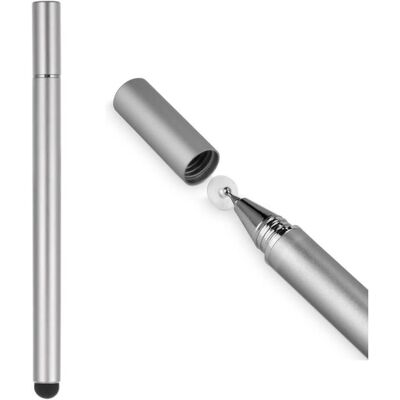 PowerGuard 2-in-1 Kapazitiver Pen Touch Screen, Stylus, Silber PowerGuard 2-in-1 Kapazitiver Pen Touch Screen, Stylus, Silber