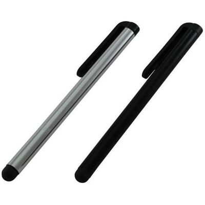 Berrybase 2er Set Touchpens für kapazitive Touchscreens, Stylus, Schwarz, Silber Berrybase 2er Set Touchpens für kapazitive Touchscreens, Stylus, Schwarz, Silber
