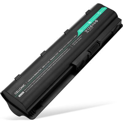 Cellonic Akku für Compaq Presario CQ58, CQ57, HP Pavilion Dv3-4000, Envy 17-1000 (6600 mAh), Notebook Akku, Schwarz Cellonic Akku für Compaq Presario CQ58, CQ57, HP Pavilion Dv3-4000, Envy 17-1000 (6600 mAh), Notebook Akku, Schwarz