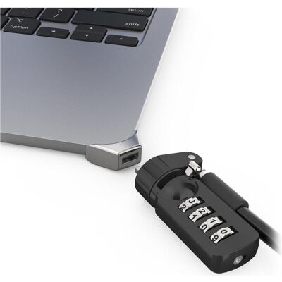 Compulocks MacBook Air 15" M2 Ledge Lock Adapter - Silber Compulocks MacBook Air 15" M2 Ledge Lock Adapter - Silber