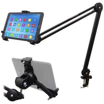 K&M 19790 Tablet-PC-Halter mit Gelenkarm Schwarz, Tablet Halterung, Schwarz K&M 19790 Tablet-PC-Halter mit Gelenkarm Schwarz, Tablet Halterung, Schwarz