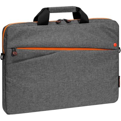 Pedea Fashion (15.60", Universal), Notebooktasche, Grau, Orange Pedea Fashion (15.60", Universal), Notebooktasche, Grau, Orange
