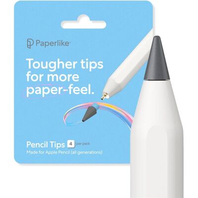 Paperlike Pencil Tips (4-pack), Stylus Zubehör, Grau Paperlike Pencil Tips (4-pack), Stylus Zubehör, Grau