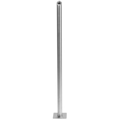 TabLines TBS002E Tablet Bodenständer zum Festschrauben, Edelstahl, Tablet Halterung, Silber TabLines TBS002E Tablet Bodenständer zum Festschrauben, Edelstahl, Tablet Halterung, Silber