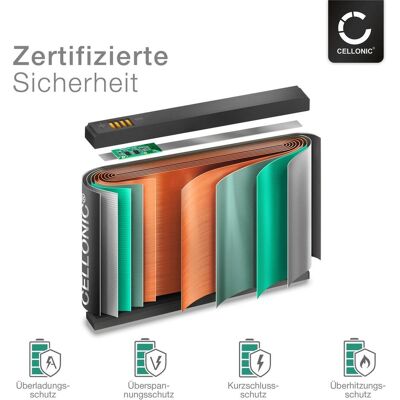 Cellonic Akku für Amazon Kindle 7th Generation, 8th, 7, X, SY69JL, 499, 8, 558, eReader Hülle, Schwarz Cellonic Akku für Amazon Kindle 7th Generation, 8th, 7, X, SY69JL, 499, 8, 558, eReader Hülle, Schwarz