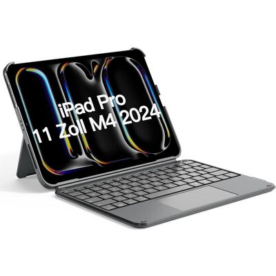 Inateck Keyboard iPad 04122-11 gray (KB04122-11 gray) (DE, Apple iPad 2022 (10. Gen)), Tablet Tastatur, Grau Inateck Keyboard iPad 04122-11 gray (KB04122-11 gray) (DE, Apple iPad 2022 (10. Gen)), Tablet Tastatur, Grau