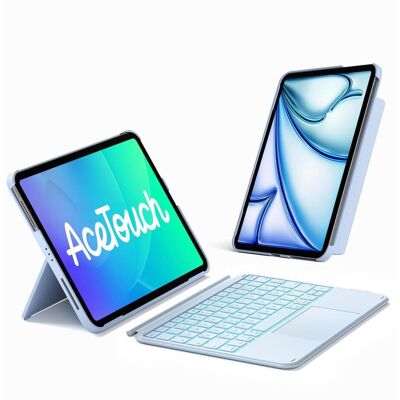 Inateck KB04122-RGB (DE), Tablet Tastatur, Blau Inateck KB04122-RGB (DE), Tablet Tastatur, Blau