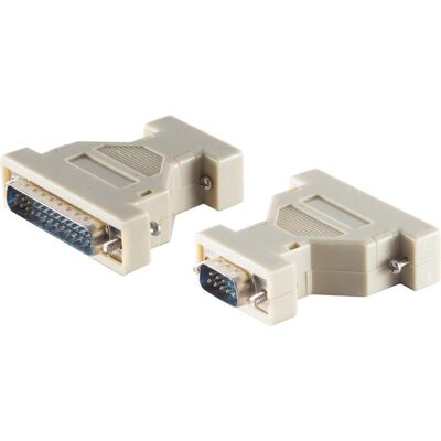 Shiverpeaks COM 913 SC - Video Kabel Adapter - 9-pol. auf 25-pol. Sub-D-Stecker Shiverpeaks COM 913 SC - Video Kabel Adapter - 9-pol. auf 25-pol. Sub-D-Stecker