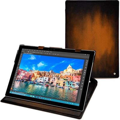 Noreve Lederschutzhülle vertikal (Microsoft Surface Pro 4), Tablet Hülle, Braun Noreve Lederschutzhülle vertikal (Microsoft Surface Pro 4), Tablet Hülle, Braun