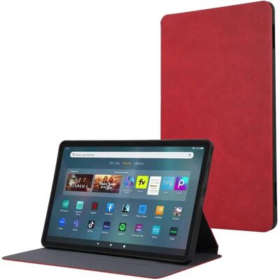 König Design Schutz Tablet Hülle für Amazon Fire Max 11 Case Cover Klapp Tasche 360 Grad Etui (Amazon Fire Max 11), Tablet Hülle, Rot König Design Schutz Tablet Hülle für Amazon Fire Max 11 Case Cover Klapp Tasche 360 Grad Etui (Amazon Fire Max 11), Tablet Hülle, Rot