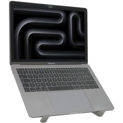 Mobilis Ergonomic Foldable Stand for Laptop & Tablet, Notebook Ständer, Schwarz Mobilis Ergonomic Foldable Stand for Laptop & Tablet, Notebook Ständer, Schwarz
