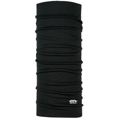 P.A.C., Unisex, Sturmhaube + Halsschlauch, Kids Merino, Schwarz, One Size P.A.C., Unisex, Sturmhaube + Halsschlauch, Kids Merino, Schwarz, One Size