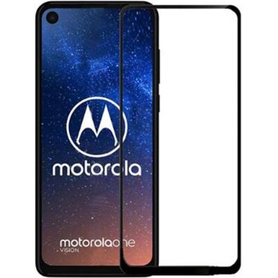 Screenguard Motorola One Vision Full Screen Panzerglas Schutzfolie 2.5D 9H (Motorola One Vision), Smartphone Schutzfolie, Schwarz Screenguard Motorola One Vision Full Screen Panzerglas Schutzfolie 2.5D 9H (Motorola One Vision), Smartphone Schutzfolie, Schwarz