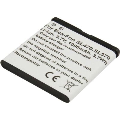Avizar Li-Ion Akku 3.7V 1000mAh Bea-Fon SL470/SL570, Smartphone Akku Avizar Li-Ion Akku 3.7V 1000mAh Bea-Fon SL470/SL570, Smartphone Akku