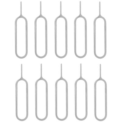 OEM 10x SIM-Card Removal Tool für iPhone und iPad (Apple iPhone 16 Pro Max, LG V10, Nokia G21, Samsung Galaxy S25 Ultra, Sony Xperia 5 V, Xiaomi Poco M6 Pro), Mobilgerät Ersatzteile, Mehrfarbig OEM 10x SIM-Card Removal Tool für iPhone und iPad (Apple iPhone 16 Pro Max, LG V10, Nokia G21, Samsung Galaxy S25 Ultra, Sony Xperia 5 V, Xiaomi Poco M6 Pro), Mobilgerät Ersatzteile, Mehrfarbig