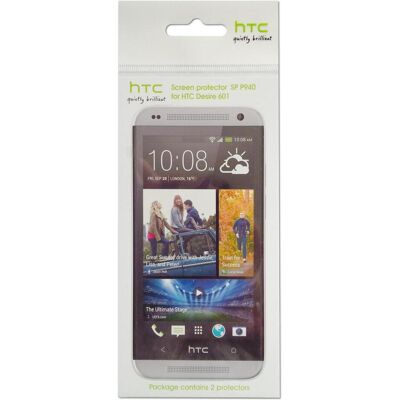 HTC SP P940 - Bildschirmschutz - 2er Pack für HTC Desire 601 HTC SP P940 - Bildschirmschutz - 2er Pack für HTC Desire 601