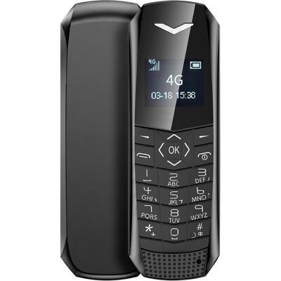 Avizar Mini-4G-Handy mit 1,77-Zoll-Display und SOS-Taste, Tastenhandy, Schwarz Avizar Mini-4G-Handy mit 1,77-Zoll-Display und SOS-Taste, Tastenhandy, Schwarz