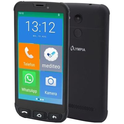 Olympia Neo Mini+ (32 GB, Schwarz, 5", Dual SIM, 4G), Smartphone, Schwarz Olympia Neo Mini+ (32 GB, Schwarz, 5", Dual SIM, 4G), Smartphone, Schwarz