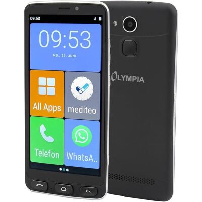Olympia Neo+ (64 GB, Schwarz, 5.50", Dual SIM, 4G), Smartphone, Schwarz Olympia Neo+ (64 GB, Schwarz, 5.50", Dual SIM, 4G), Smartphone, Schwarz