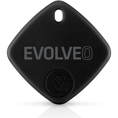 Evolveo TrackTag, Bluetooth locator with Apple Find My, black (Apple Find My), Tracker, Schwarz Evolveo TrackTag, Bluetooth locator with Apple Find My, black (Apple Find My), Tracker, Schwarz