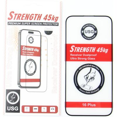 OEM Tempered glass Ultra Strong 45KG for Samsung Galaxy A16 4G / A16 5G / M16 5G (1 Stk., Samsung Galaxy A16 5G), Smartphone Schutzfolie, Transparent OEM Tempered glass Ultra Strong 45KG for Samsung Galaxy A16 4G / A16 5G / M16 5G (1 Stk., Samsung Galaxy A16 5G), Smartphone Schutzfolie, Transparent