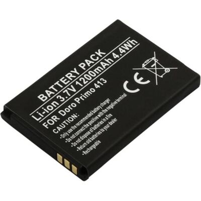 Avizar Li-Ion Akku 3.7V 1200mAh Doro Primo 413, Smartphone Akku Avizar Li-Ion Akku 3.7V 1200mAh Doro Primo 413, Smartphone Akku