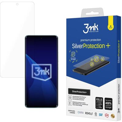 3MK ochranná folie SilverProtection+ pro Redmi Note 15 4G/5G (1 Stk., Xiaomi Redmi Note 15 Pro 4G), Smartphone Schutzfolie, Transparent 3MK ochranná folie SilverProtection+ pro Redmi Note 15 4G/5G (1 Stk., Xiaomi Redmi Note 15 Pro 4G), Smartphone Schutzfolie, Transparent