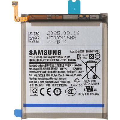 AccuCell Akku Samsung Galaxy Note 10 SM-N970F, Typ EB-BN970ABU, Smartphone Akku AccuCell Akku Samsung Galaxy Note 10 SM-N970F, Typ EB-BN970ABU, Smartphone Akku