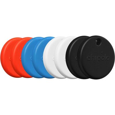 Chipolo Pop (Apple Find My, Google Find Hub), Tracker, Blau, Rot, Weiss, Schwarz Chipolo Pop (Apple Find My, Google Find Hub), Tracker, Blau, Rot, Weiss, Schwarz