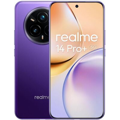 realme 14 Pro+ (512 GB, Bikaner Purple, 6.83", Dual SIM, 5G), Smartphone, Violett realme 14 Pro+ (512 GB, Bikaner Purple, 6.83", Dual SIM, 5G), Smartphone, Violett