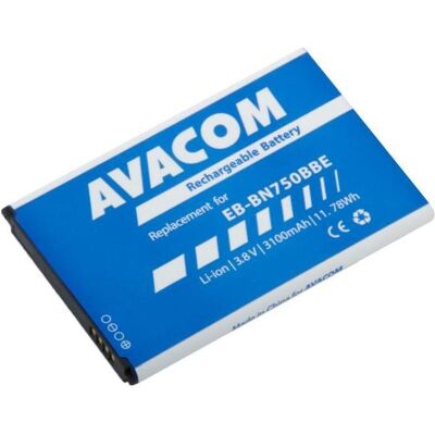 Avacom Akku für Samsung Galaxy Note 3 Neo / Li- ION / 3,8V / 3100mAh / Ersatz EB-BN750BBE, Smartphone Akku Avacom Akku für Samsung Galaxy Note 3 Neo / Li- ION / 3,8V / 3100mAh / Ersatz EB-BN750BBE, Smartphone Akku