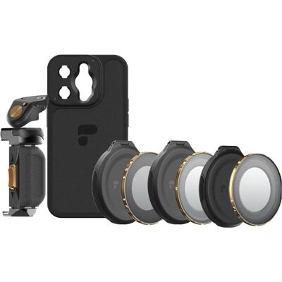 PolarPro LiteChaser iPhone 14 Pro Regisseurkit - Kamera Zubehörset PolarPro LiteChaser iPhone 14 Pro Regisseurkit - Kamera Zubehörset