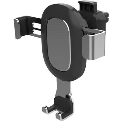 IWH Lüftungsgitter Handy-Kfz-Halterung - 360° Drehbar, Schwarz/Silber IWH Lüftungsgitter Handy-Kfz-Halterung - 360° Drehbar, Schwarz/Silber