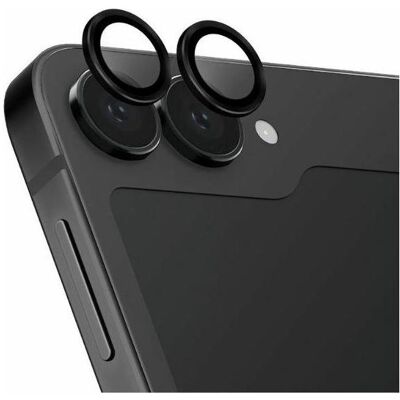 Uniq Optix Aluminium Camera Lens Protector Sam Z Flip6 F741 midnight black szkło na obiektyw aparatu (Samsung Galaxy Z Flip6), Smartphone Schutzfolie, Schwarz Uniq Optix Aluminium Camera Lens Protector Sam Z Flip6 F741 midnight black szkło na obiektyw aparatu (Samsung Galaxy Z Flip6), Smartphone Schutzfolie, Schwarz