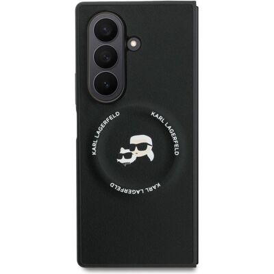 Karl Lagerfeld Karl&Choupette (Samsung Galaxy Z Fold7), Smartphone Hülle, Schwarz Karl Lagerfeld Karl&Choupette (Samsung Galaxy Z Fold7), Smartphone Hülle, Schwarz