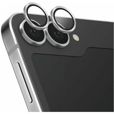 Uniq Optix Aluminium Camera Lens Protector Sam Z Flip6 F741 shimmer white szkło na obiektyw aparatu (Samsung Galaxy Z Flip6), Smartphone Schutzfolie, Silber Uniq Optix Aluminium Camera Lens Protector Sam Z Flip6 F741 shimmer white szkło na obiektyw aparatu (Samsung Galaxy Z Flip6), Smartphone Schutzfolie, Silber