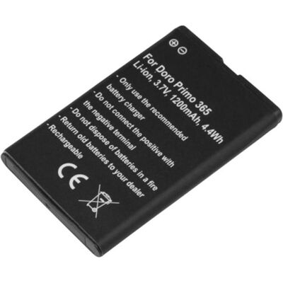 Avizar Li-Ion Akku 3.7V 1200mAh Doro Primo 365, Smartphone Akku Avizar Li-Ion Akku 3.7V 1200mAh Doro Primo 365, Smartphone Akku