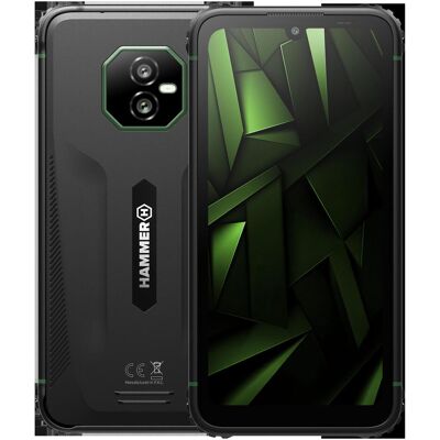 Myphone Hammer Ranger (Green) DS 6.1" IPS TFT 720x1560/2GHz/128GB/6GB RAM/Android 15/microSDXC/WiFi,BT,4G (128 GB, Schwarz, Grün, 6.10", Dual SIM, 4G), Smartphone, Grün, Schwarz Myphone Hammer Ranger (Green) DS 6.1" IPS TFT 720x1560/2GHz/128GB/6GB RAM/Android 15/microSDXC/WiFi,BT,4G (128 GB, Schwarz, Grün, 6.10", Dual SIM, 4G), Smartphone, Grün, Schwarz