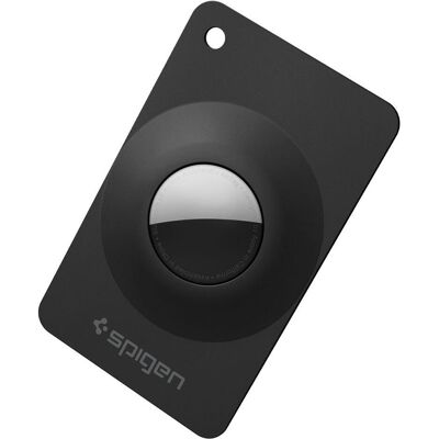 Spigen - Air Fit 2 (ACS11198) - for Apple AirTag - Black, Tracker Zubehör, Schwarz Spigen - Air Fit 2 (ACS11198) - for Apple AirTag - Black, Tracker Zubehör, Schwarz
