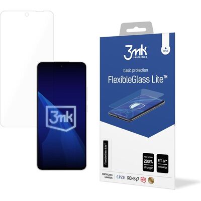 3MK Hybrid glass FlexibleGlass Lite⢠on Oppo Reno 13F 4G (Xiaomi Redmi Note 13 4G), Smartphone Schutzfolie, Grau 3MK Hybrid glass FlexibleGlass Lite⢠on Oppo Reno 13F 4G (Xiaomi Redmi Note 13 4G), Smartphone Schutzfolie, Grau