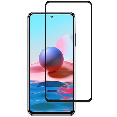Screenguard Xiaomi Redmi Note 10 4G Full Screen Panzerglas Schutzfolie 2.5D 9H (Xiaomi Redmi Note 10), Smartphone Schutzfolie, Schwarz Screenguard Xiaomi Redmi Note 10 4G Full Screen Panzerglas Schutzfolie 2.5D 9H (Xiaomi Redmi Note 10), Smartphone Schutzfolie, Schwarz