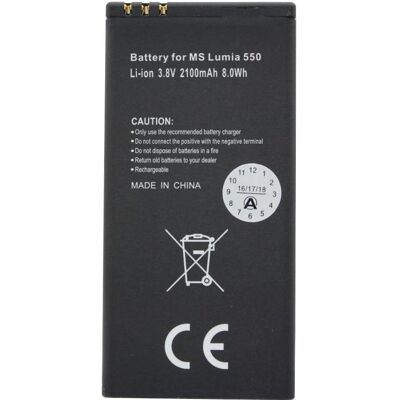 Microsoft BV-T5A Smartphone Akku - 2220mAh Li-Ion Ersatz Microsoft BV-T5A Smartphone Akku - 2220mAh Li-Ion Ersatz