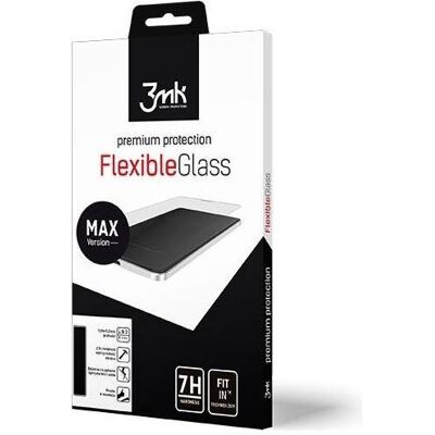 3MK FlexibleGlass Max LG Q70 czarny/black, Szkło Hybrydowe z wzmocnionymi krawędziami (1 Stk., LG Q70), Smartphone Schutzfolie, Schwarz 3MK FlexibleGlass Max LG Q70 czarny/black, Szkło Hybrydowe z wzmocnionymi krawędziami (1 Stk., LG Q70), Smartphone Schutzfolie, Schwarz