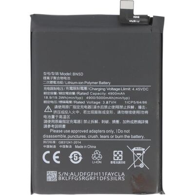 AccuCell - Redmi Note 11s 5G 2022 - 5000mAh - Batterie AccuCell - Redmi Note 11s 5G 2022 - 5000mAh - Batterie