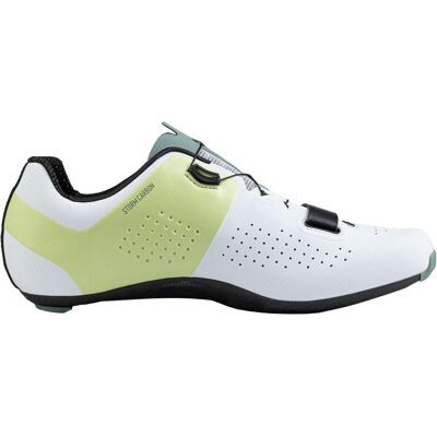 Northwave Storm Carbon Weiß Gelb Fahrradschuhe - Fahrradschuhe Northwave Storm Carbon Weiß Gelb Fahrradschuhe - Fahrradschuhe
