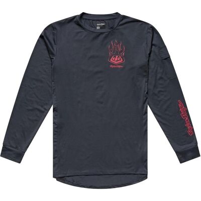 Troy Lee Designs, Velotrikot, Ruckus Ride LS Tee, Ember,carbon, S (S), Schwarz, S Troy Lee Designs, Velotrikot, Ruckus Ride LS Tee, Ember,carbon, S (S), Schwarz, S