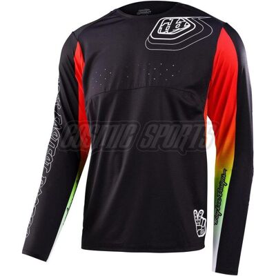 Troy Lee Designs, Herren, Velotrikot, Sprint (M), Schwarz, M Troy Lee Designs, Herren, Velotrikot, Sprint (M), Schwarz, M