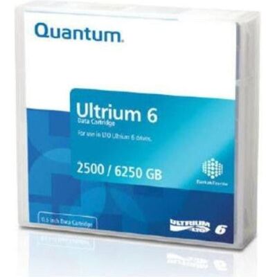 Quantum MR-L6MQN-01: Streamerband Ultrium LTO-6 (LTO-6 Ultrium, 2500 GB), Cartridge Quantum MR-L6MQN-01: Streamerband Ultrium LTO-6 (LTO-6 Ultrium, 2500 GB), Cartridge