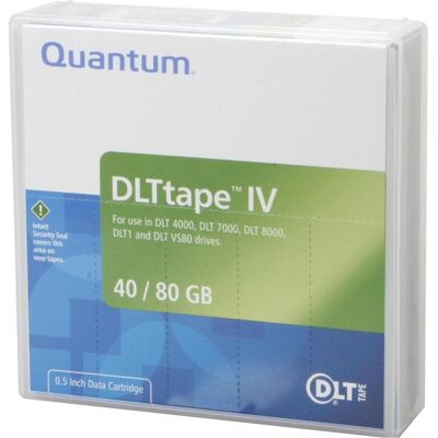 Quantum DLTtape IV DLT-VS80 - 40/80GB - DLT8000 - für DLT Rack1 Quantum DLTtape IV DLT-VS80 - 40/80GB - DLT8000 - für DLT Rack1