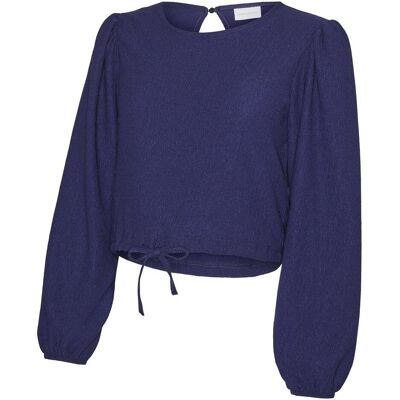 Mamalicious, Damen, Blusen, MLBARI LS JRS CROP TOP Bluse, Violett, (L) Mamalicious, Damen, Blusen, MLBARI LS JRS CROP TOP Bluse, Violett, (L)